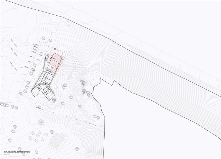 智利湖边 Y 型别墅-8