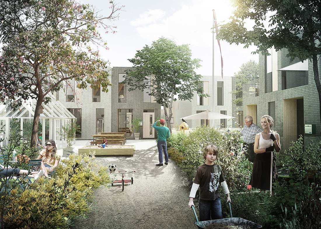 哥本哈根郊区的绿色新城规划-20