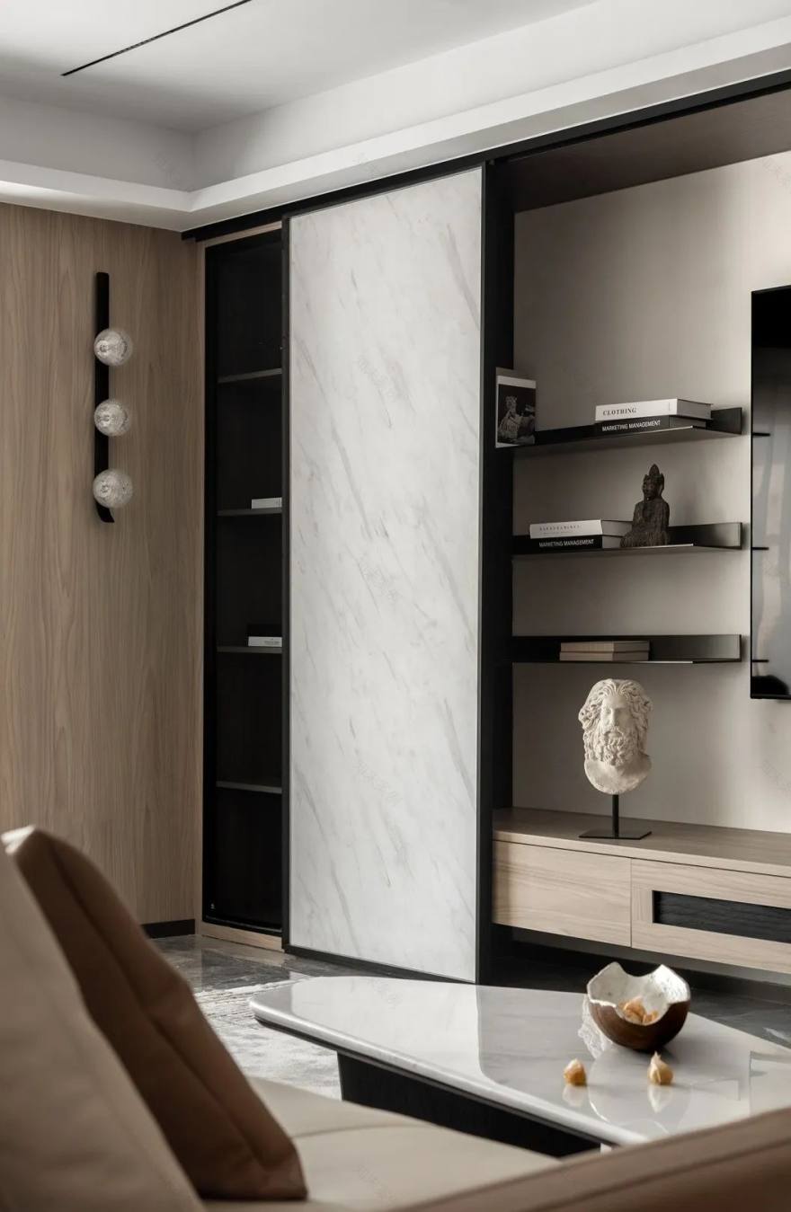 首发 . 孙谱淳|北京 358㎡ 天际大平层!【环球设计2992期】-18