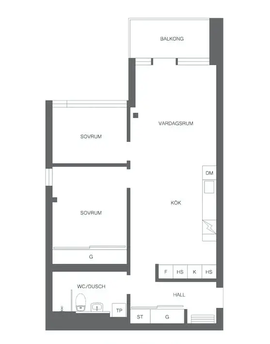 瑞典简约公寓 | 低成本打造温馨家居-22