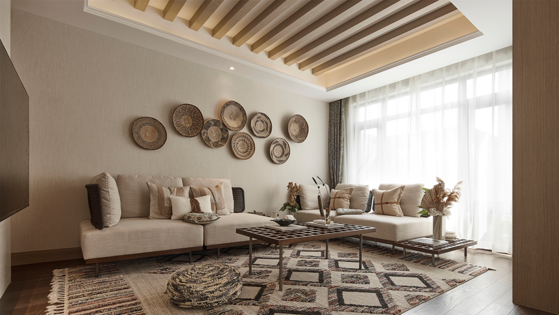 济南龙田文旅小镇“夏日风情”东南亚民宿样板房-2