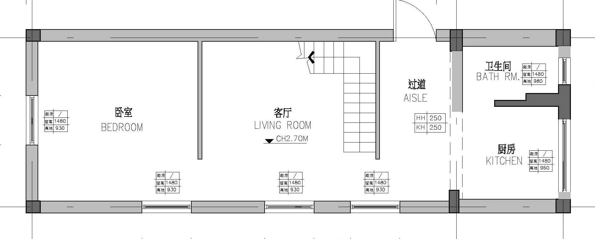 杭州西湖玉皇山老破阁楼房设计改造-40