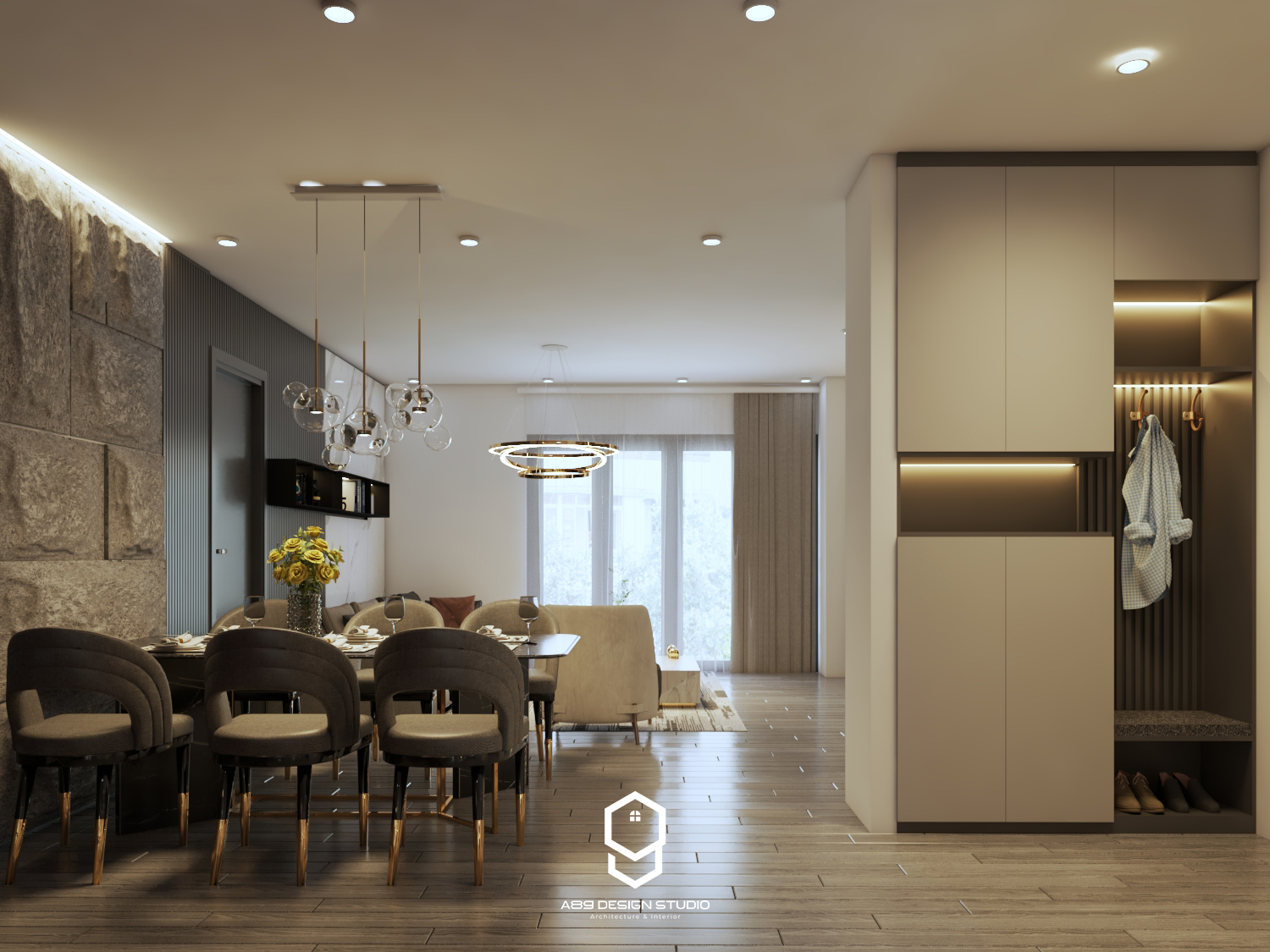 Sketchup公寓室内模型下载项目丨Nguyen Thanh Tung-3