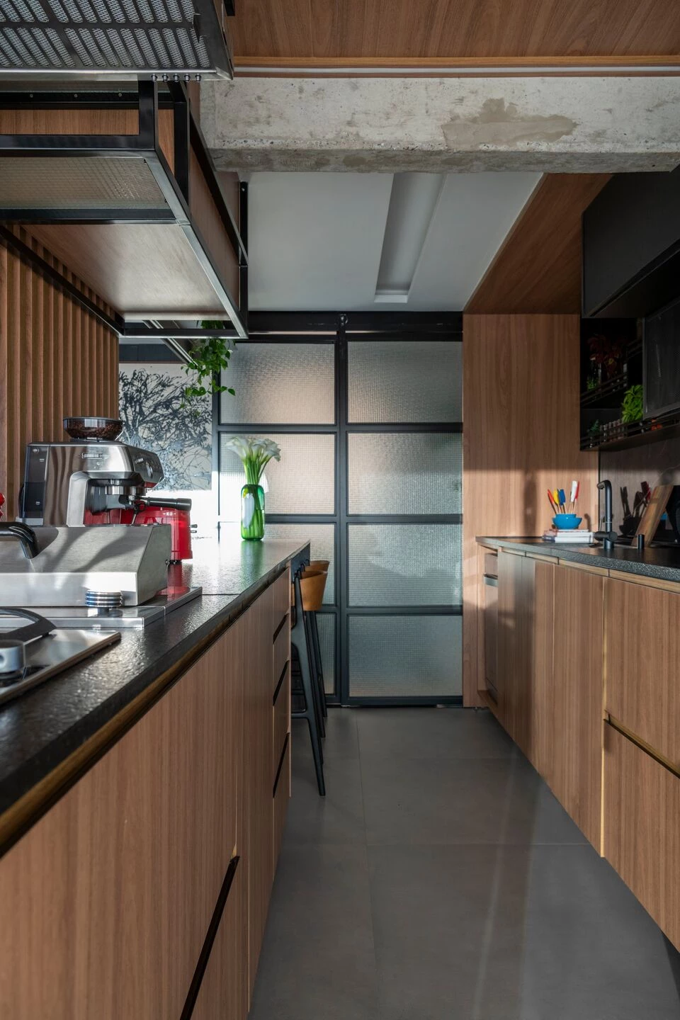 巴西圣保罗 Chácara Santo Antonio 的温馨科技私宅丨NOSSA casa arquitetura-28