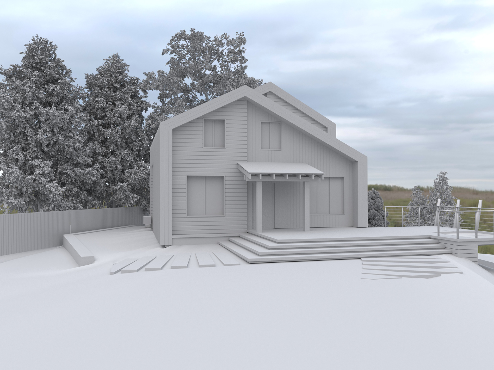 带有浮雕的景观设计-3