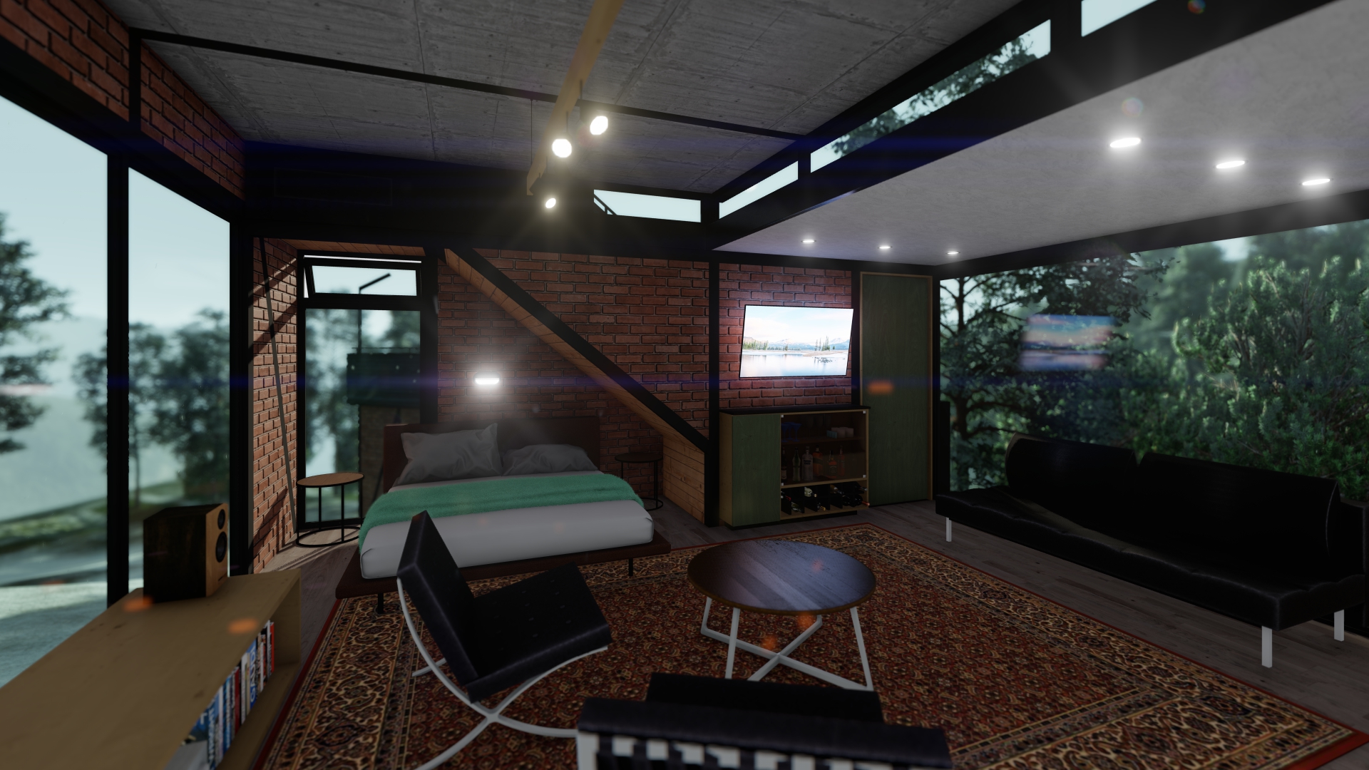 奥姆韦小屋丨ADOS Arquitectura y Construcción-13