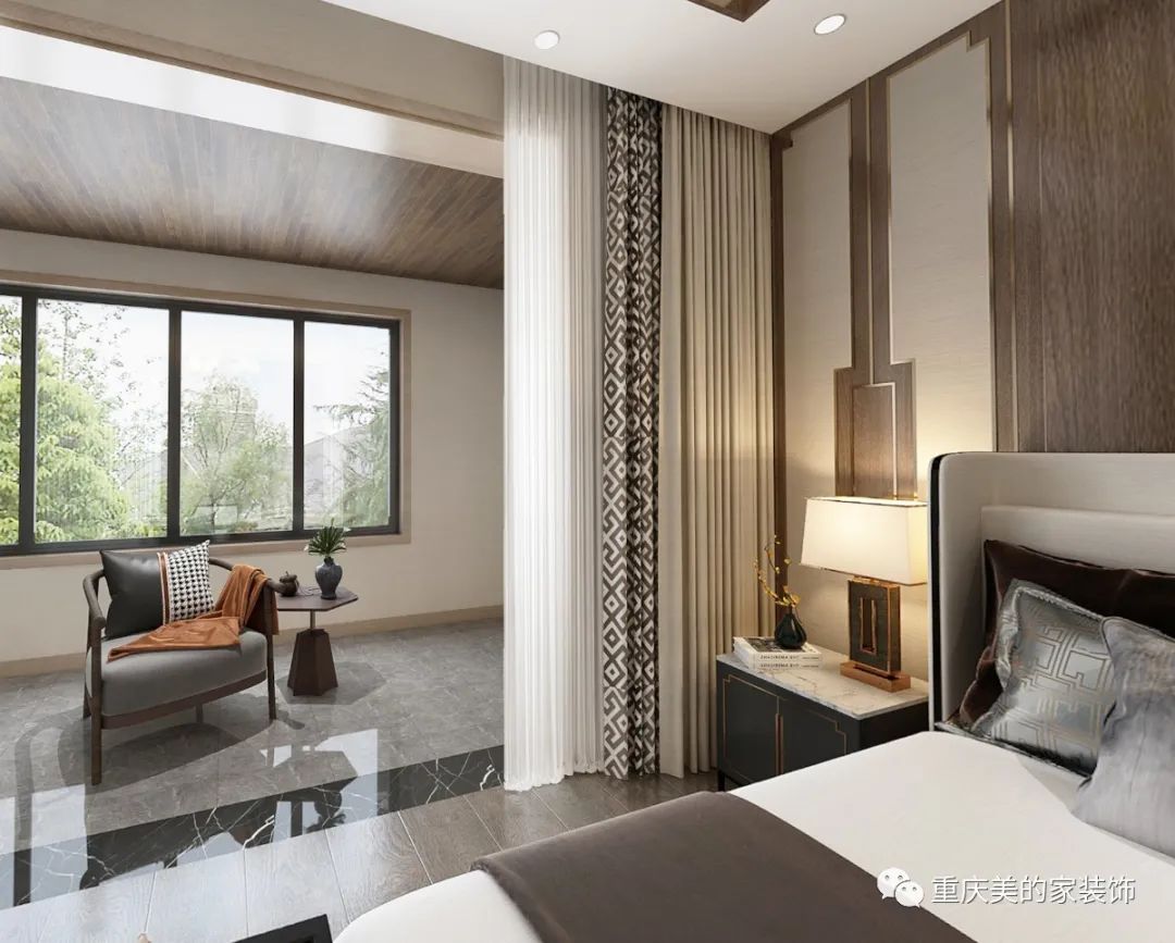 风雅千年 | 新中式博翠天悦洋房设计-78