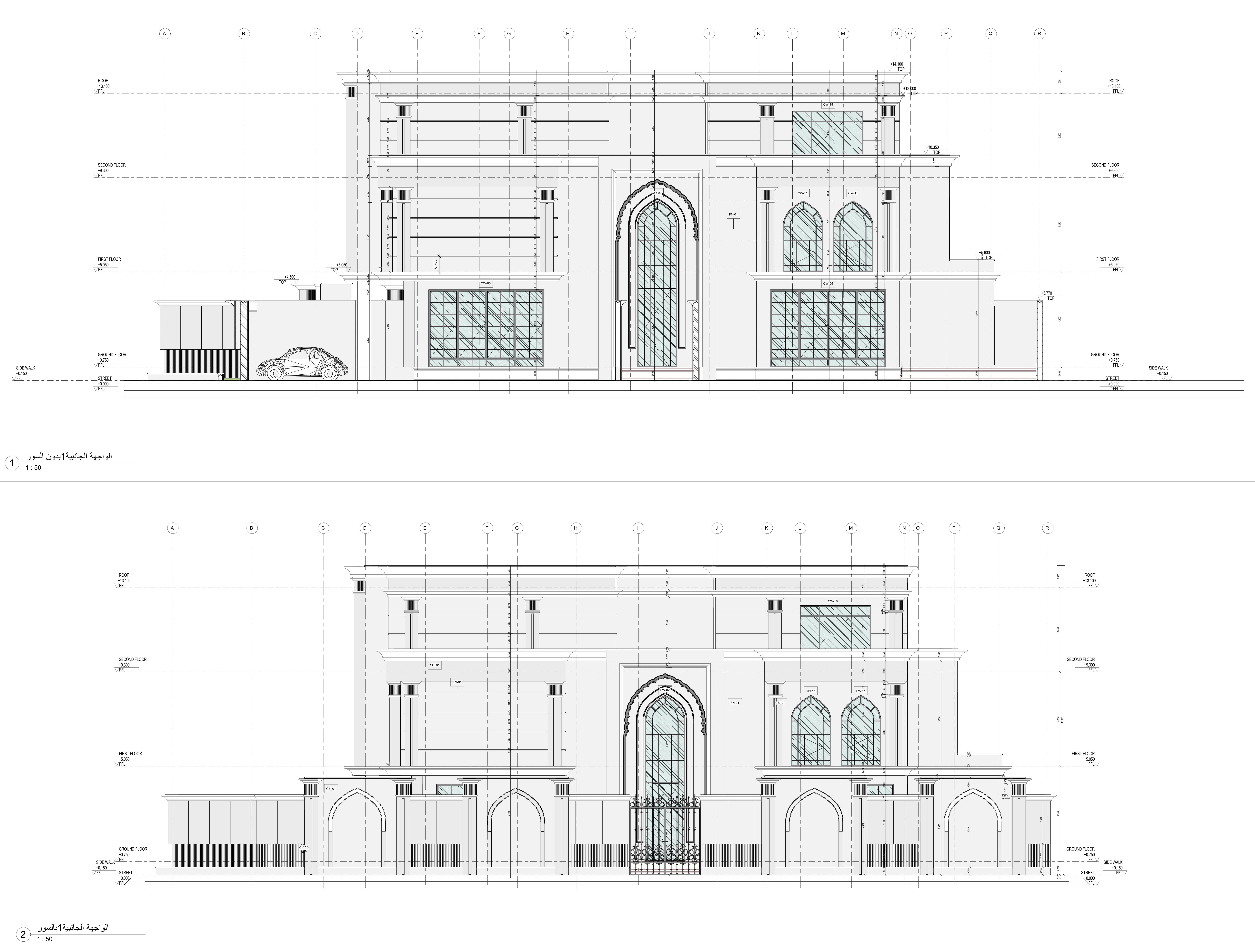 别墅图纸丨沙特阿拉伯吉赞丨PROP & AERMES ARCHITECTS-27