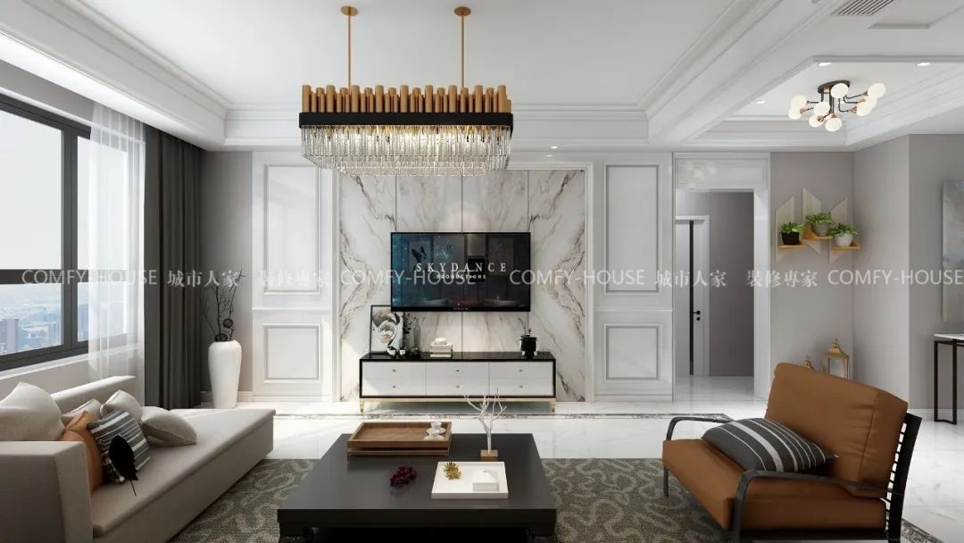 150㎡现代简约,低调奢华空间设计-8