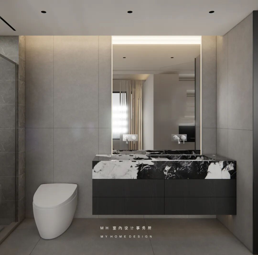 【首发】MH设计新作：低奢·艺术居所▏用心雕琢寻一处精致之家-46