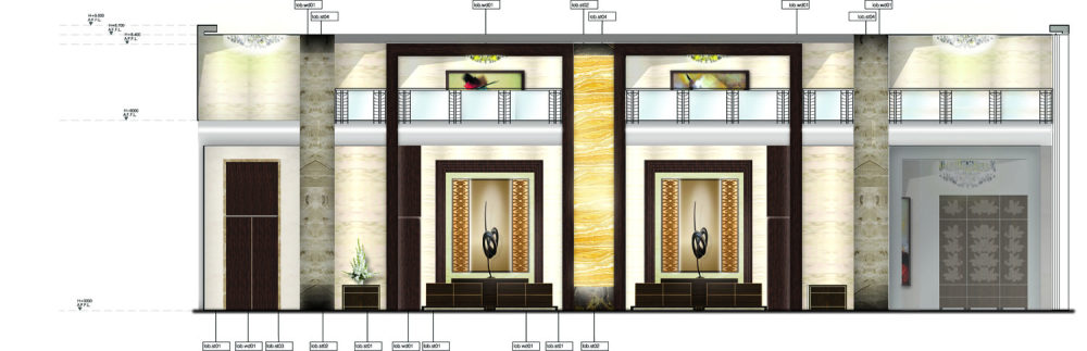 纽约时尚公寓的彩色立面设计-4