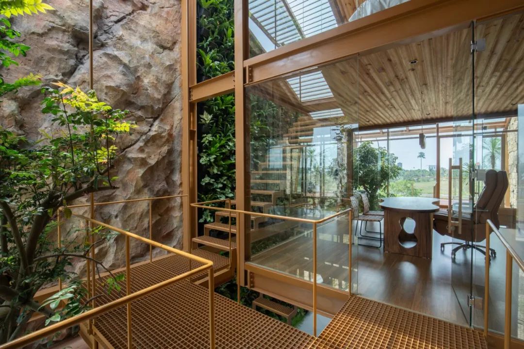 172 m²越南退休住宅（Ga·o House）-11