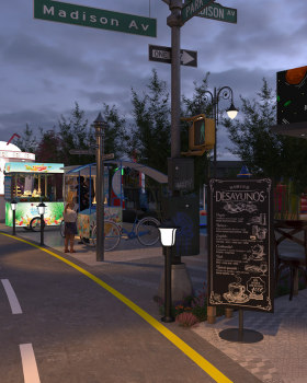 商业街区丨Food Trucks - El-Sheikh Zayed