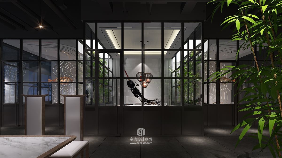 山鸟空间设计--合生广场香天下餐厅-11