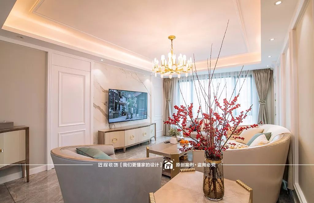 《金洋十方庭》122㎡现代轻奢家居,优雅与实用的完美结合-32