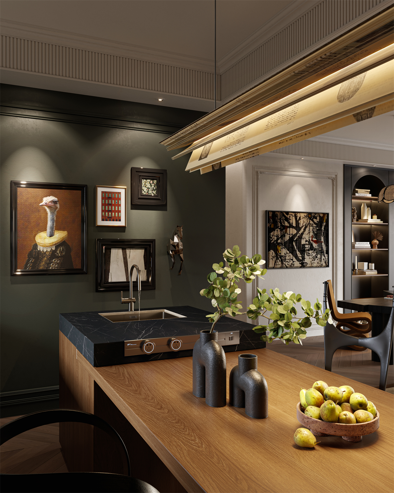 113㎡法式复古风-5