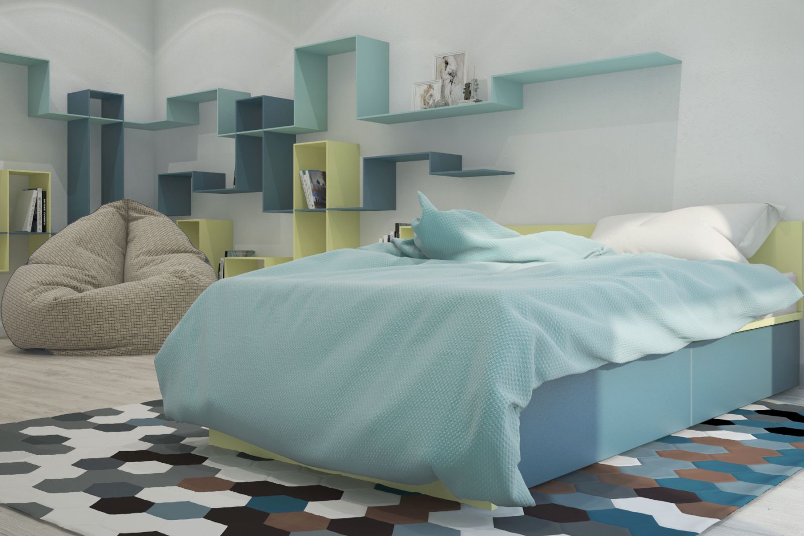 “Салют”现代传统风格公寓室内设计丨Дизайн студія Андрія Гординського-18