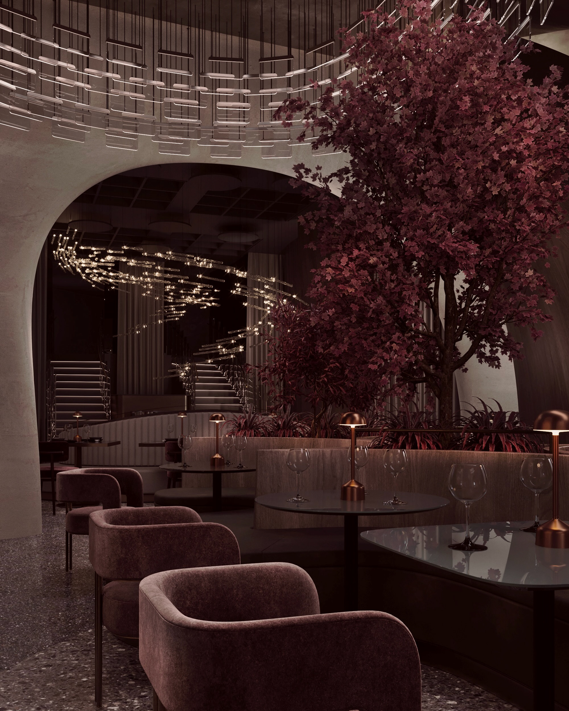 米兰多莫寿司店丨室内设计师Ashley Gadeova,Naos建筑公司-38