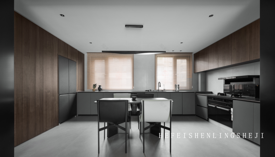 都会 1907 意式灰咖质感闲雅风致设计丨中国合肥丨深零设计-15