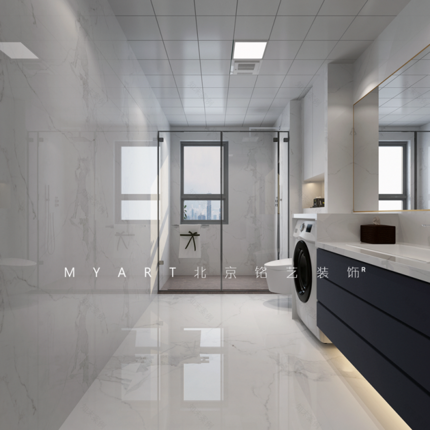 现代美学打造 170 平宽敞明亮家-39