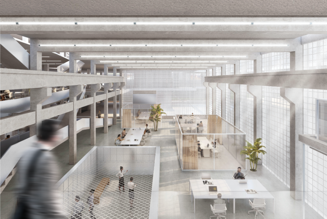 上海 TAYOR 厂房改造,工业风与现代办公空间的完美融合-42