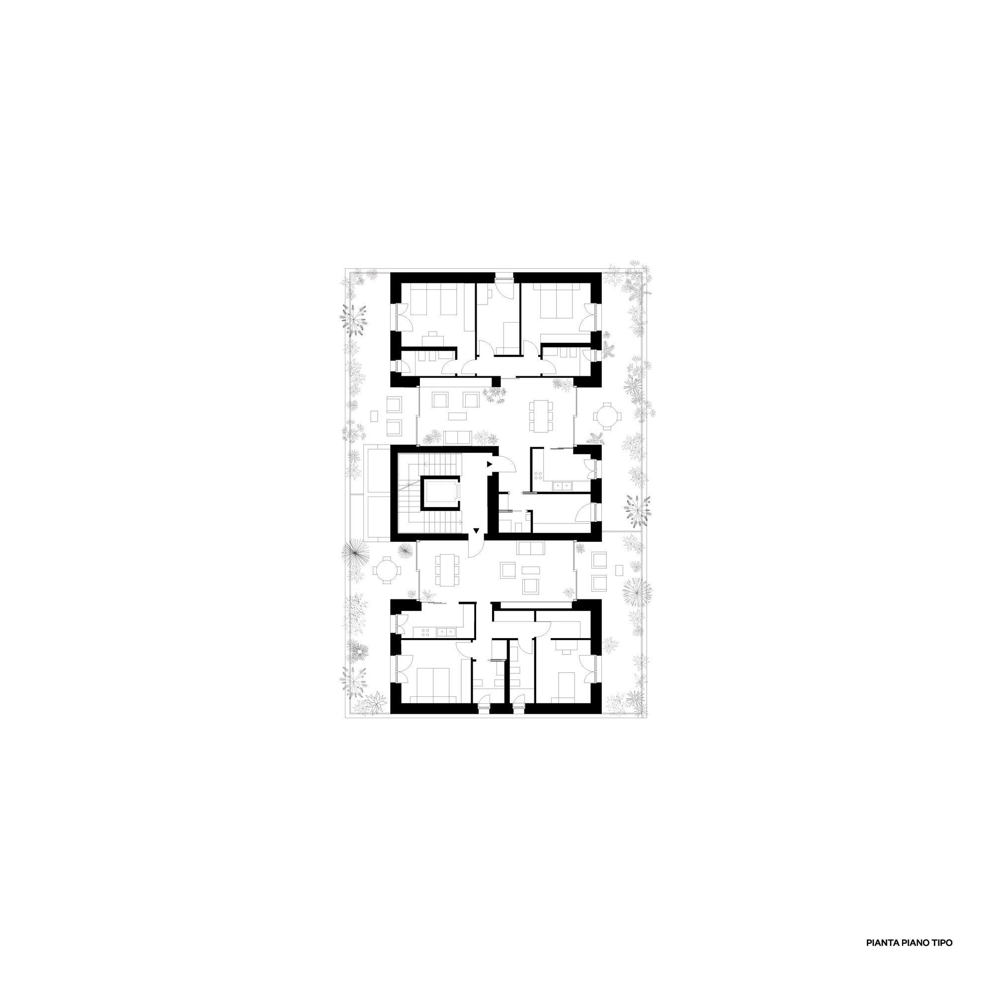 LIVE EUR 公寓丨意大利罗马丨Studio IT'S-57