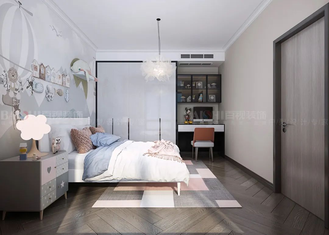 公园天下 150㎡现代轻奢设计，展现生活品质-17