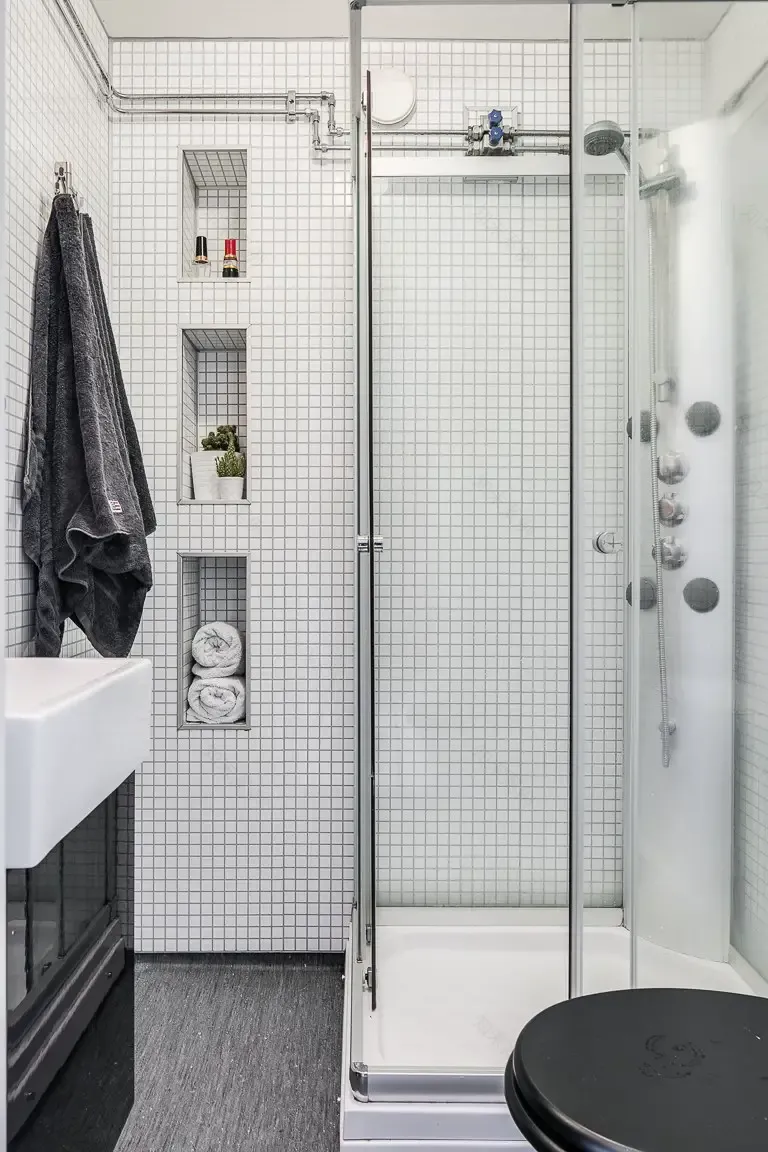 瑞典 47 号公寓的温馨冬季室内设计-21