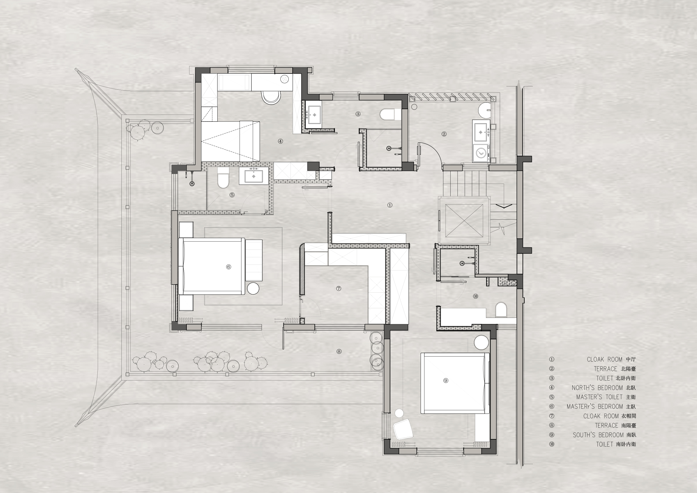 杭州新安江畔私宅丨中国杭州丨冯培莉空间设计工作室-61