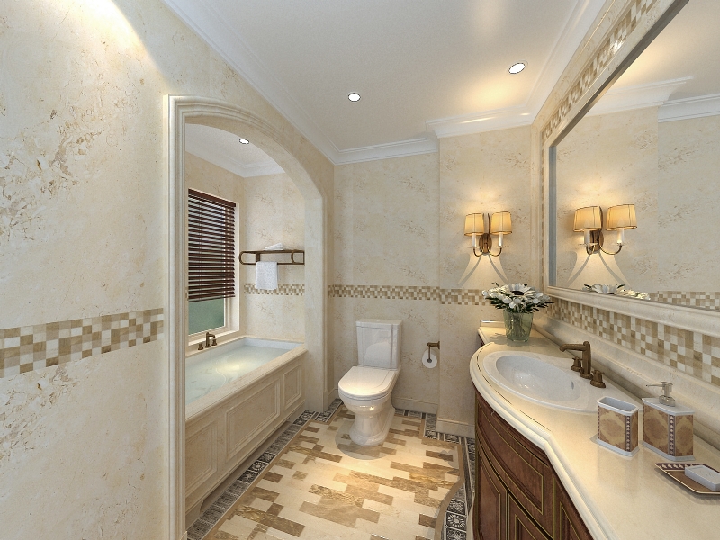 上海实创装饰 东方城市花园两居室美式乡村风格装修案例解析-2