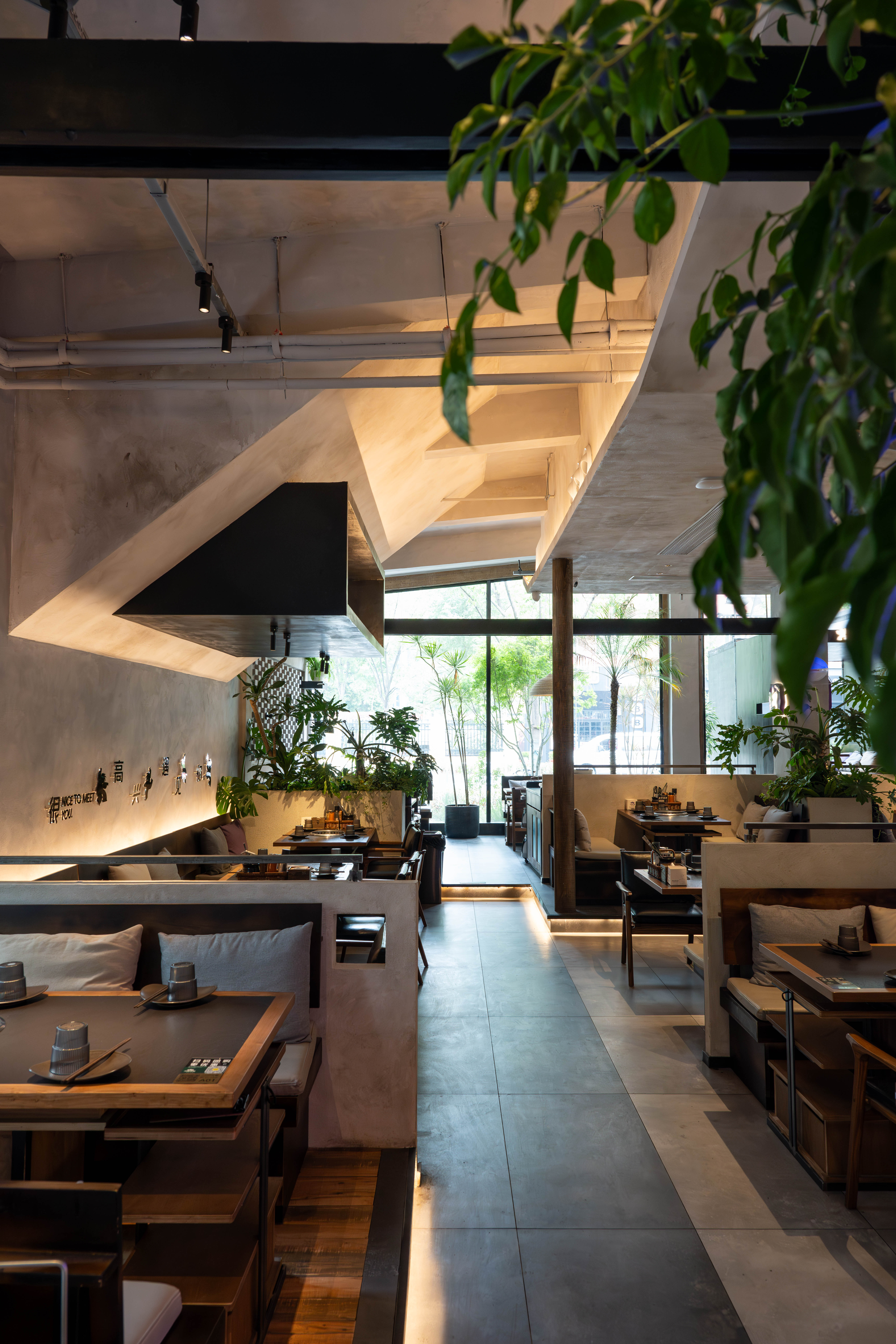 冷遇见暖融合烤肉丨中国郑州丨山野设计-25