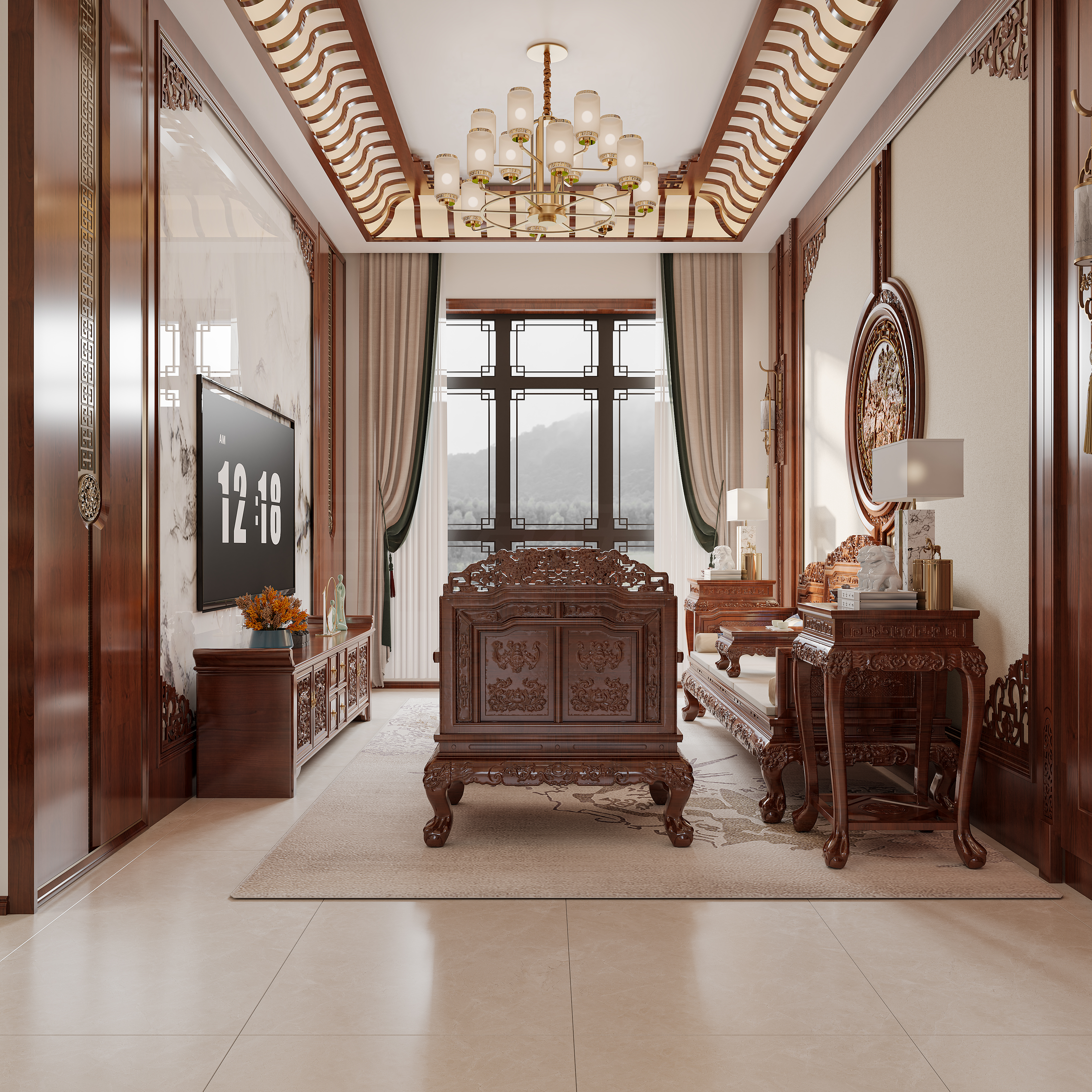 家装如书法，铁划横钩皆是流韵-3