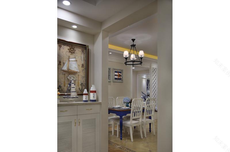 地中海风情 | 华西星辉 80.6㎡平层海景房设计-2