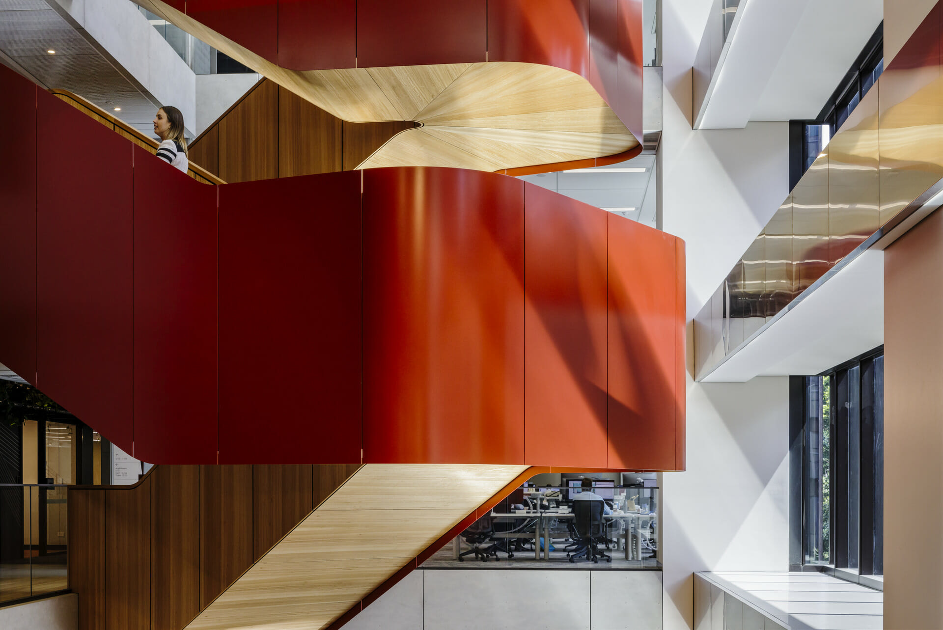On another level: The unexpected power of stairs in the workplace. | Woods Bagot-10