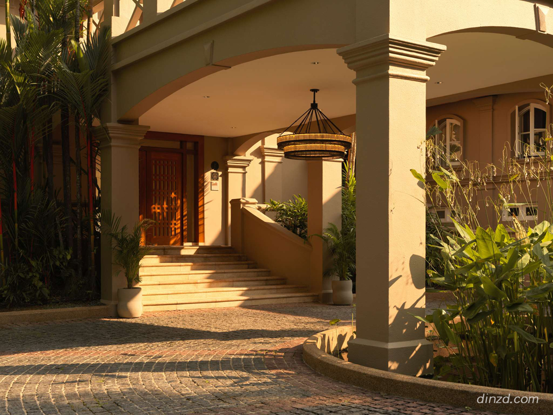 圣淘沙莱佛士酒店丨新加坡丨Yabu Pushelberg设计-71