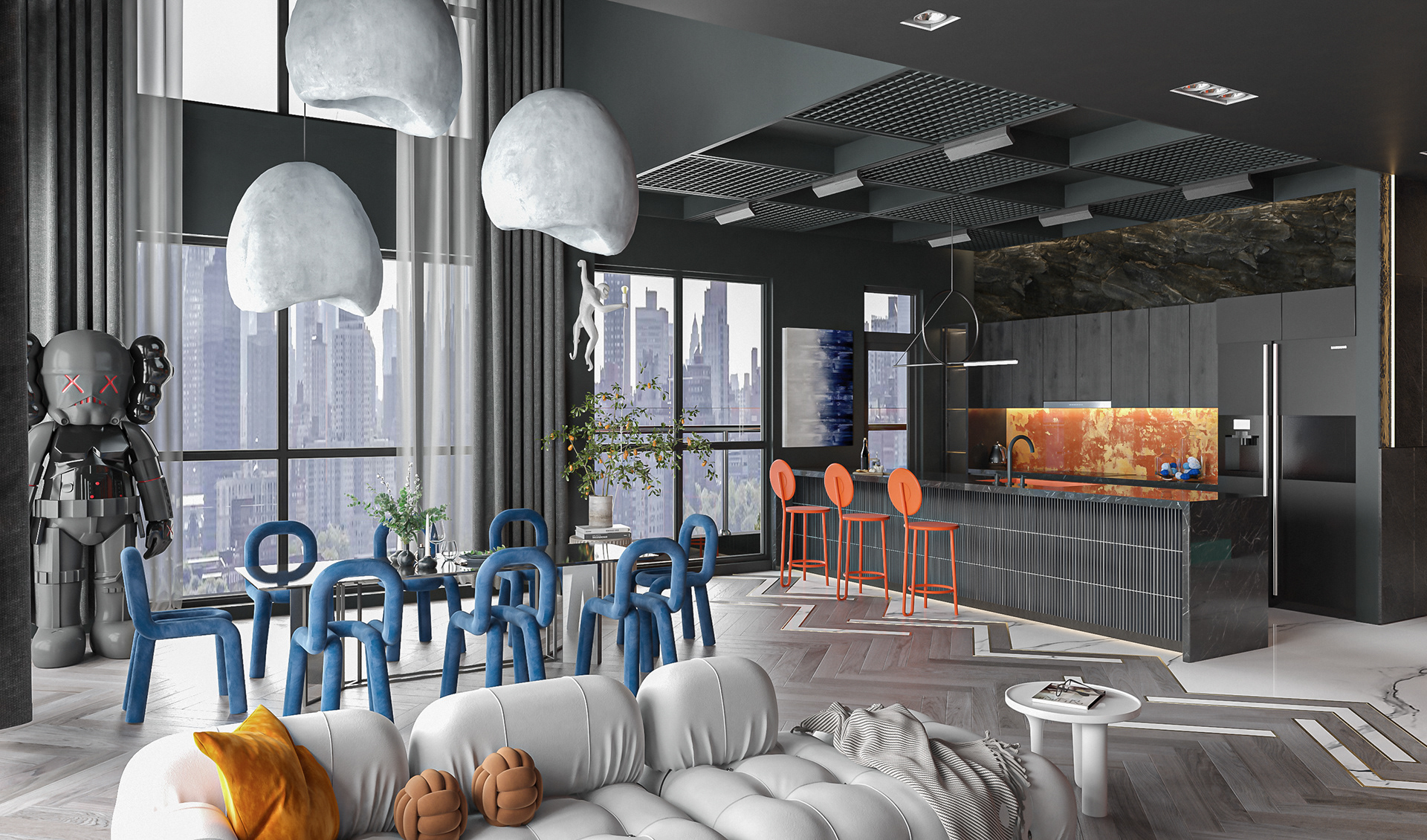 LACK·B 复式公寓-10