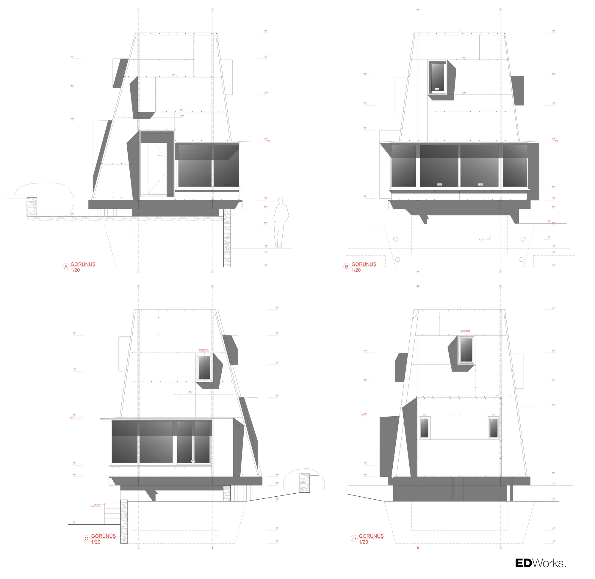 度假小别墅丨土耳其丨Ediz Demirel Works-46