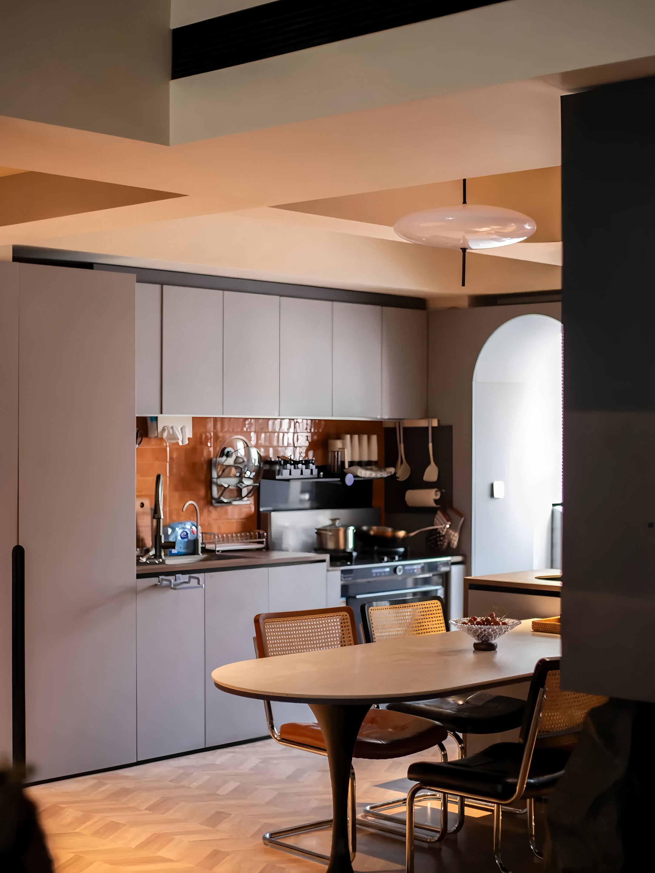 西安唐南香榭私宅 · 平层190㎡丨中国西安丨壹宅理想设计-12