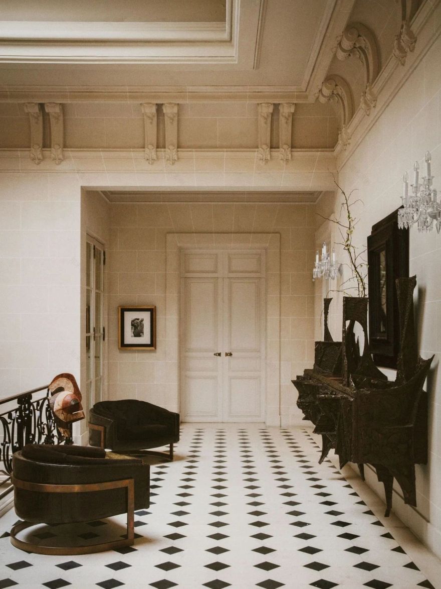 Lenny Kravitz巴黎十六区宅邸室内设计丨法国巴黎丨Lenny Kravitz同名设计公司-30