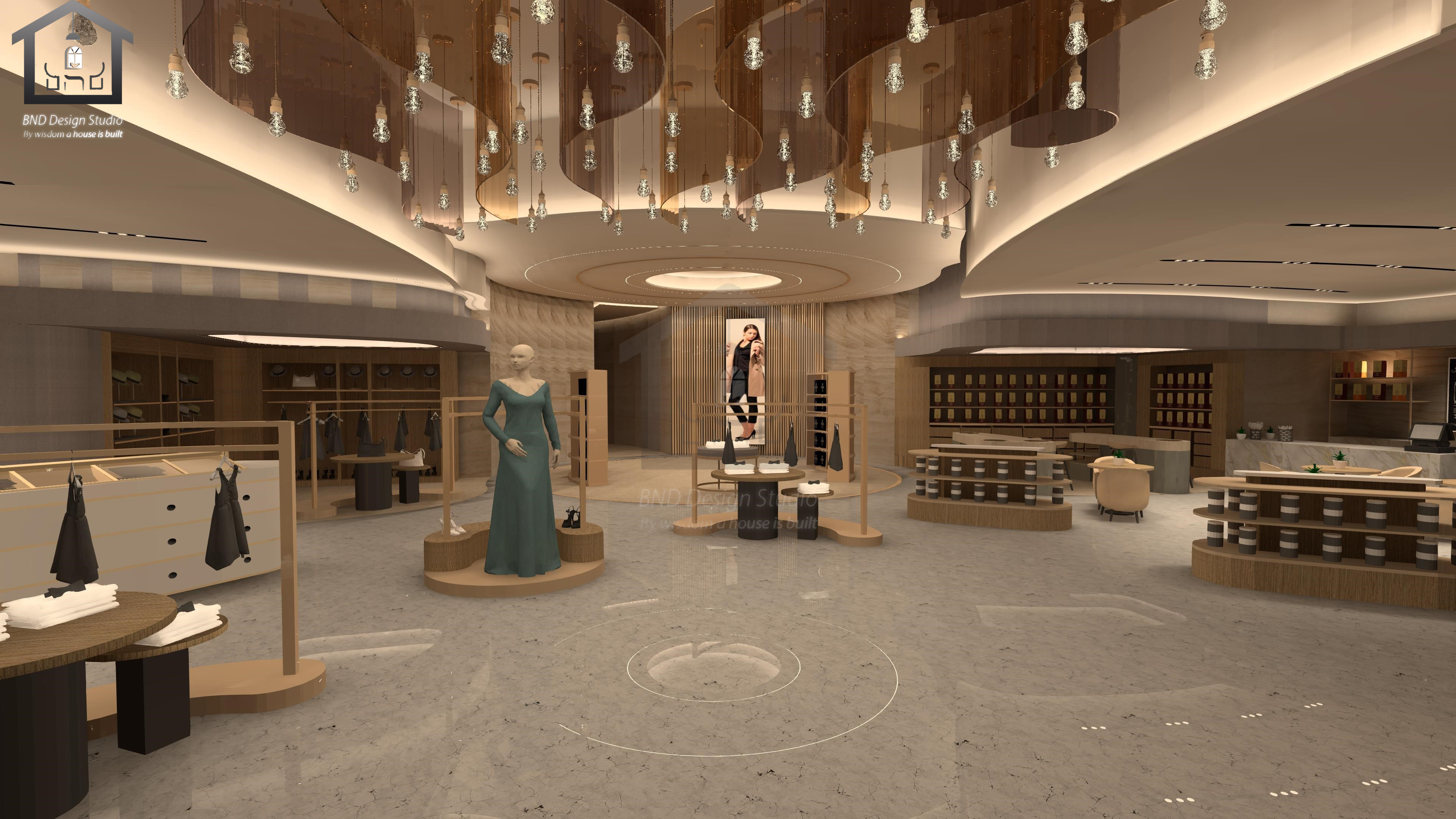 室内照明设计零售店阿联酋-0