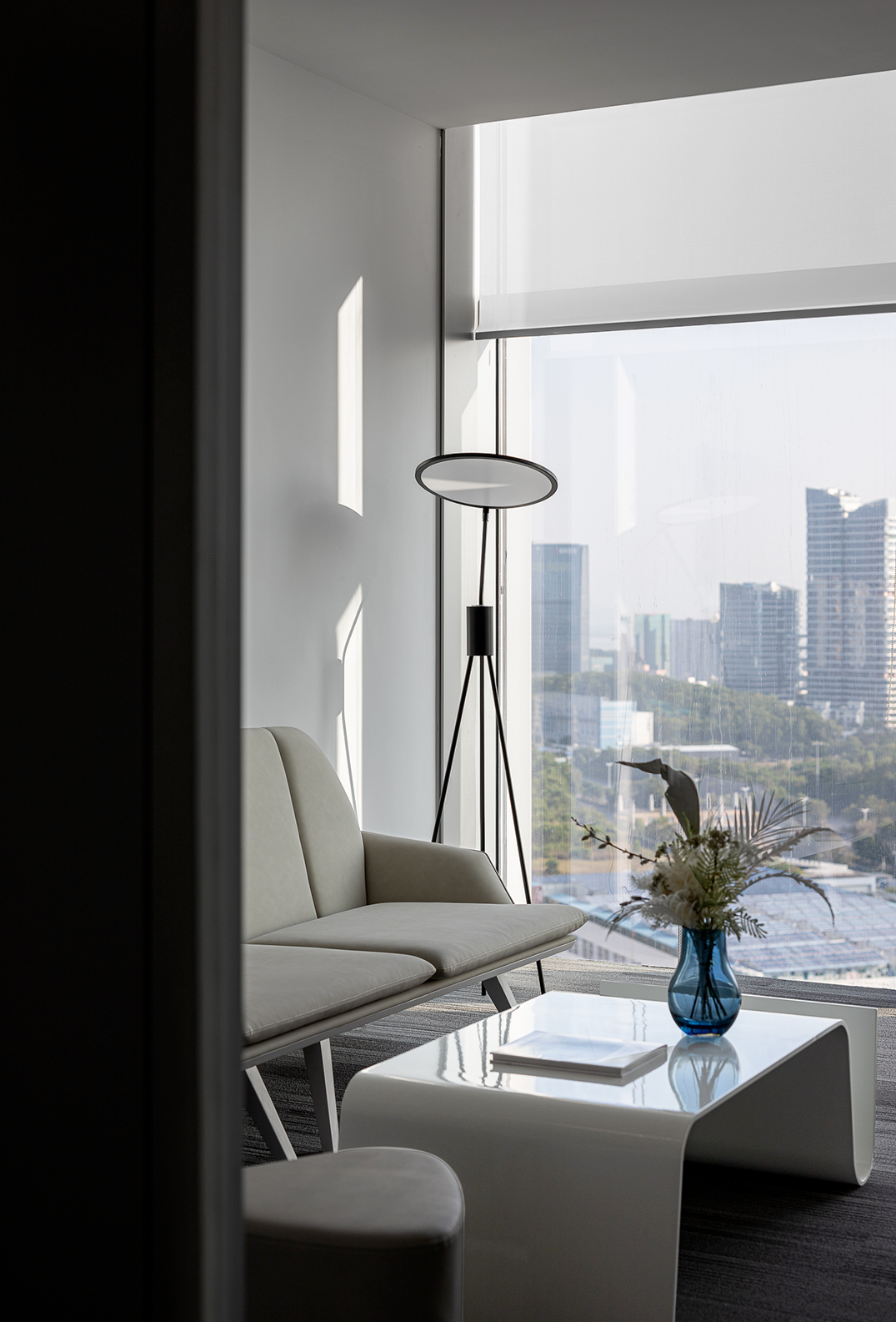 寰侨商务大厦招商中心办公样板间空中花园丨中国深圳丨诗意空间设计,矩阵纵横设计-17