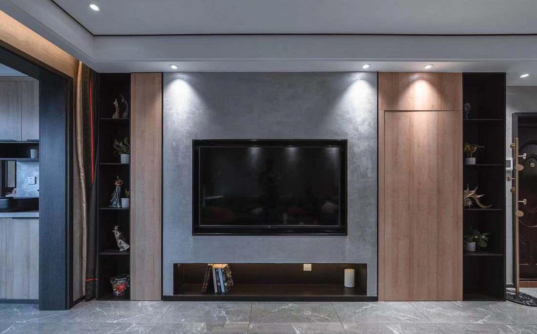 灰色主调下的精致生活空间-15