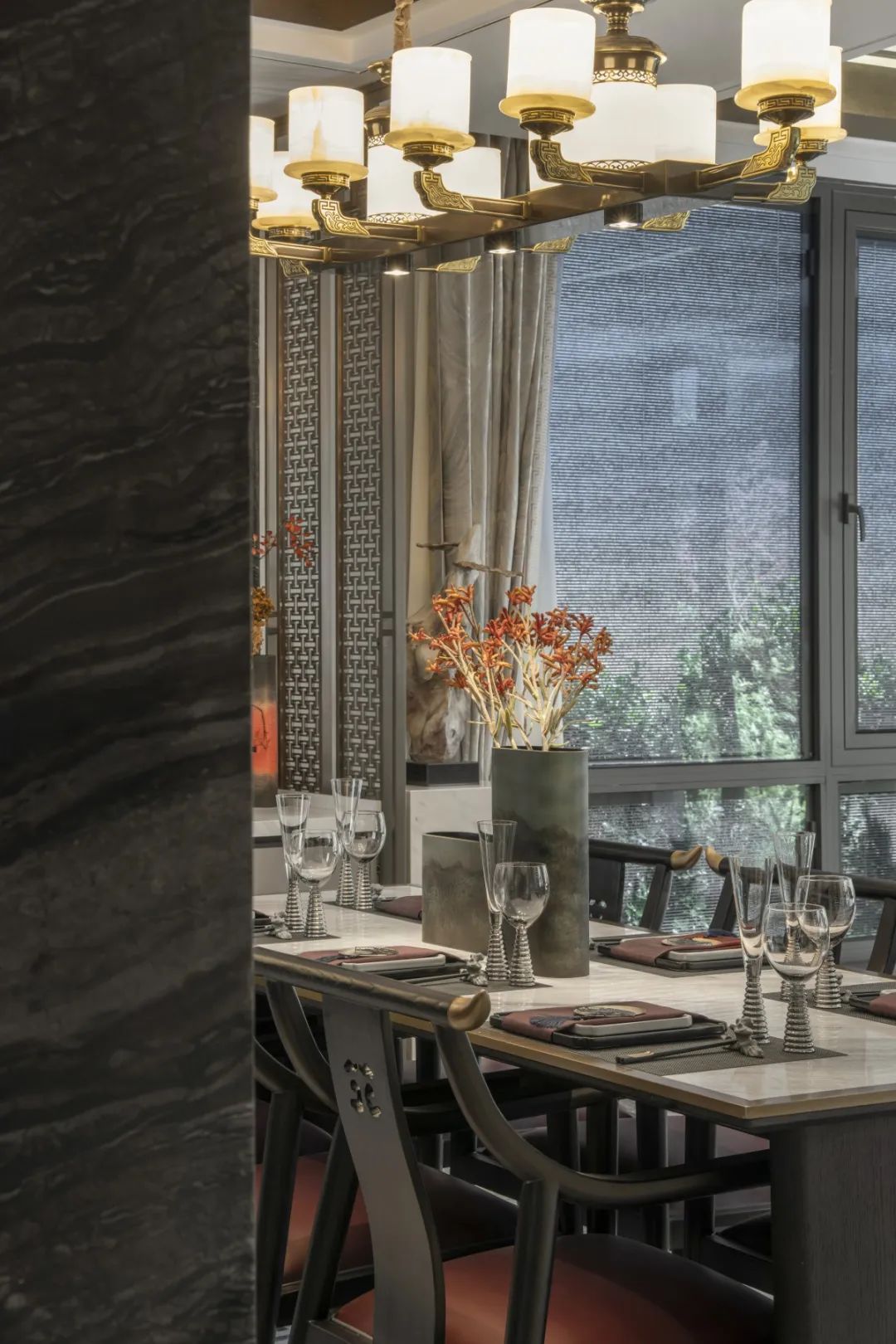 盛唐诗意,现代中式住宅设计丨中国宁波丨一然设计（上海,北京,深圳,沈阳）-55