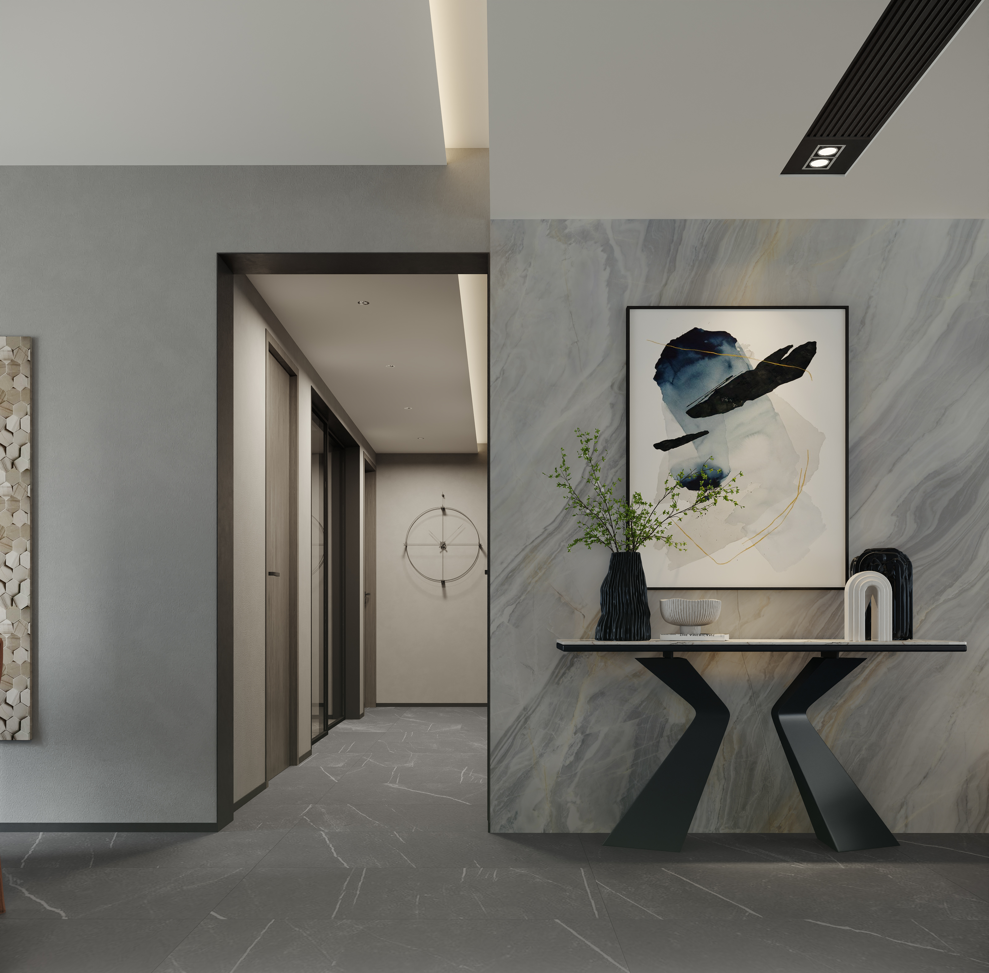 现代风格层住宅设计丨筑荣视觉-6