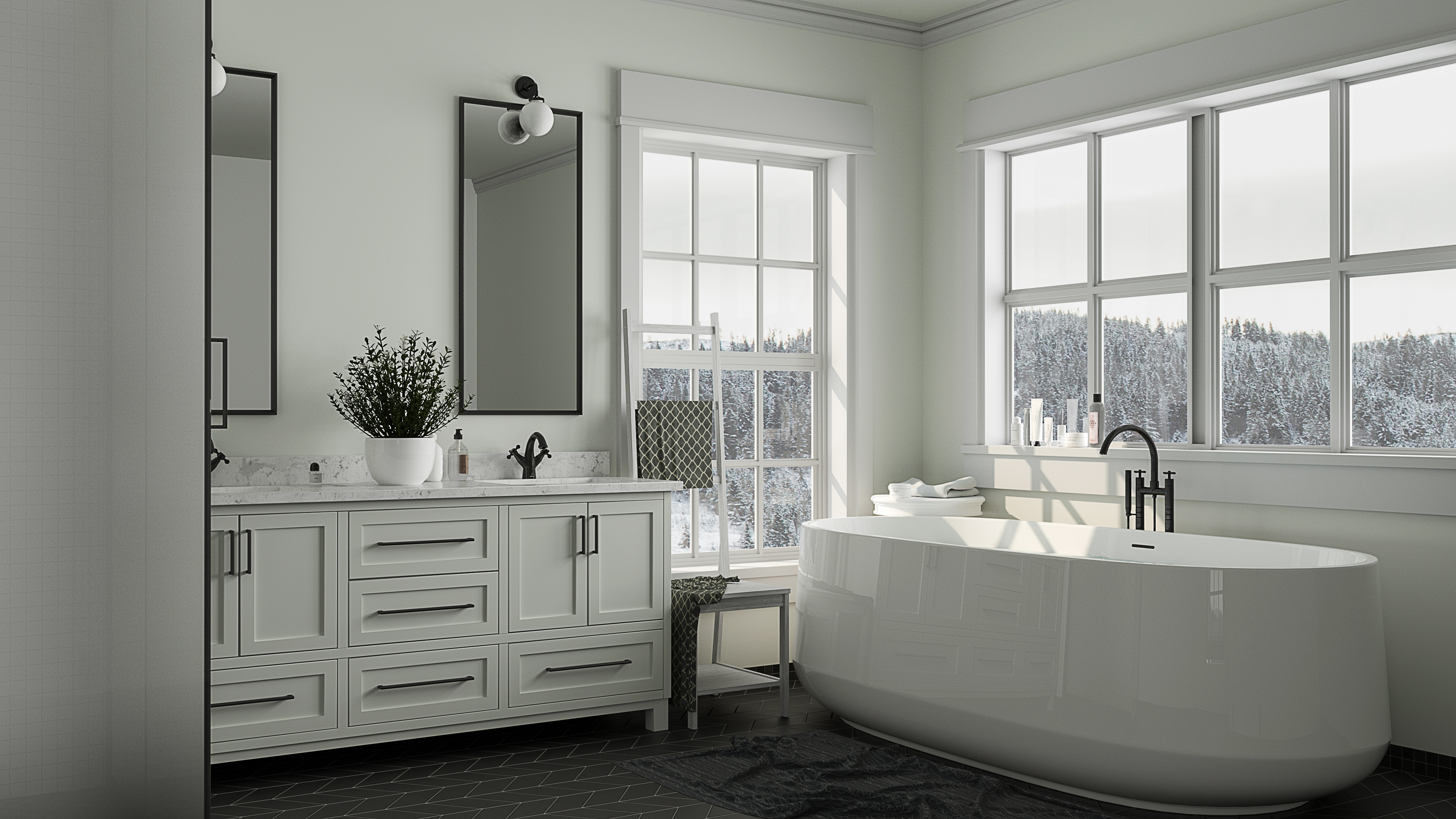 经典浴室丨加拿大-3