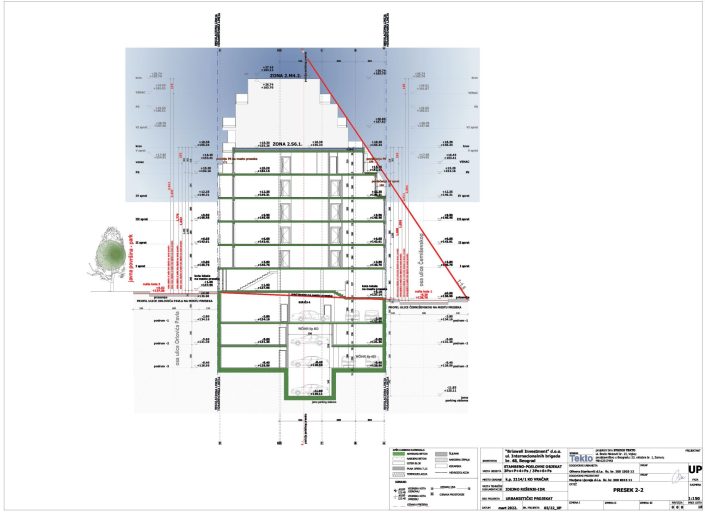Bri·well投资公司拟在丘布尔公园附近建设的七层高建筑丨贝尔格莱德丨Studio TEKTO-41