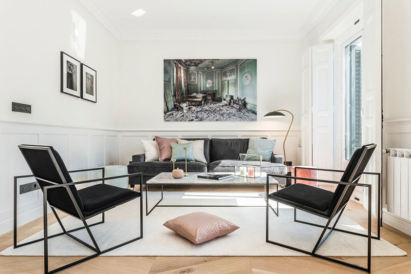 Madrid 经典建筑中的北欧魅力公寓-4