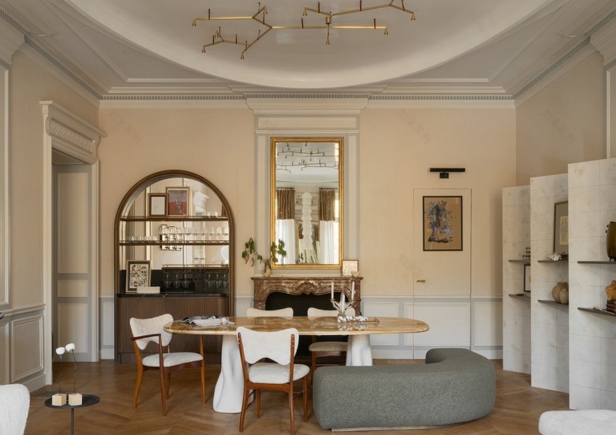 Paris公寓丨法国巴黎丨Olga Ashby Interiors-18