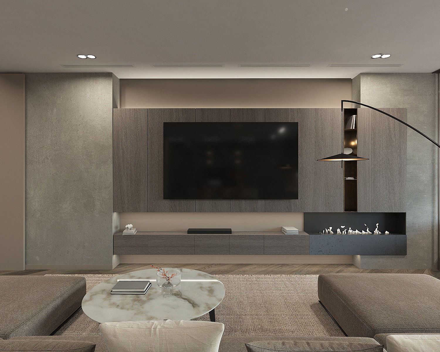 Kitchen-living room / Chisinau/ Moldova-7