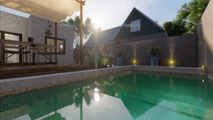 6×12米带泳池房屋设计方案-49